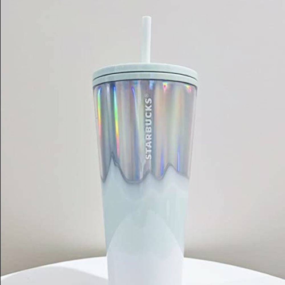 NEW Starbucks Holiday Holographic Wave Cup